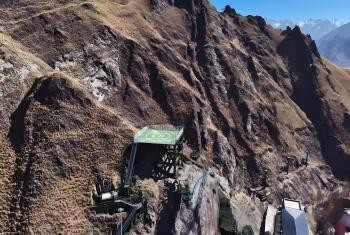 西藏救援直升機停機坪